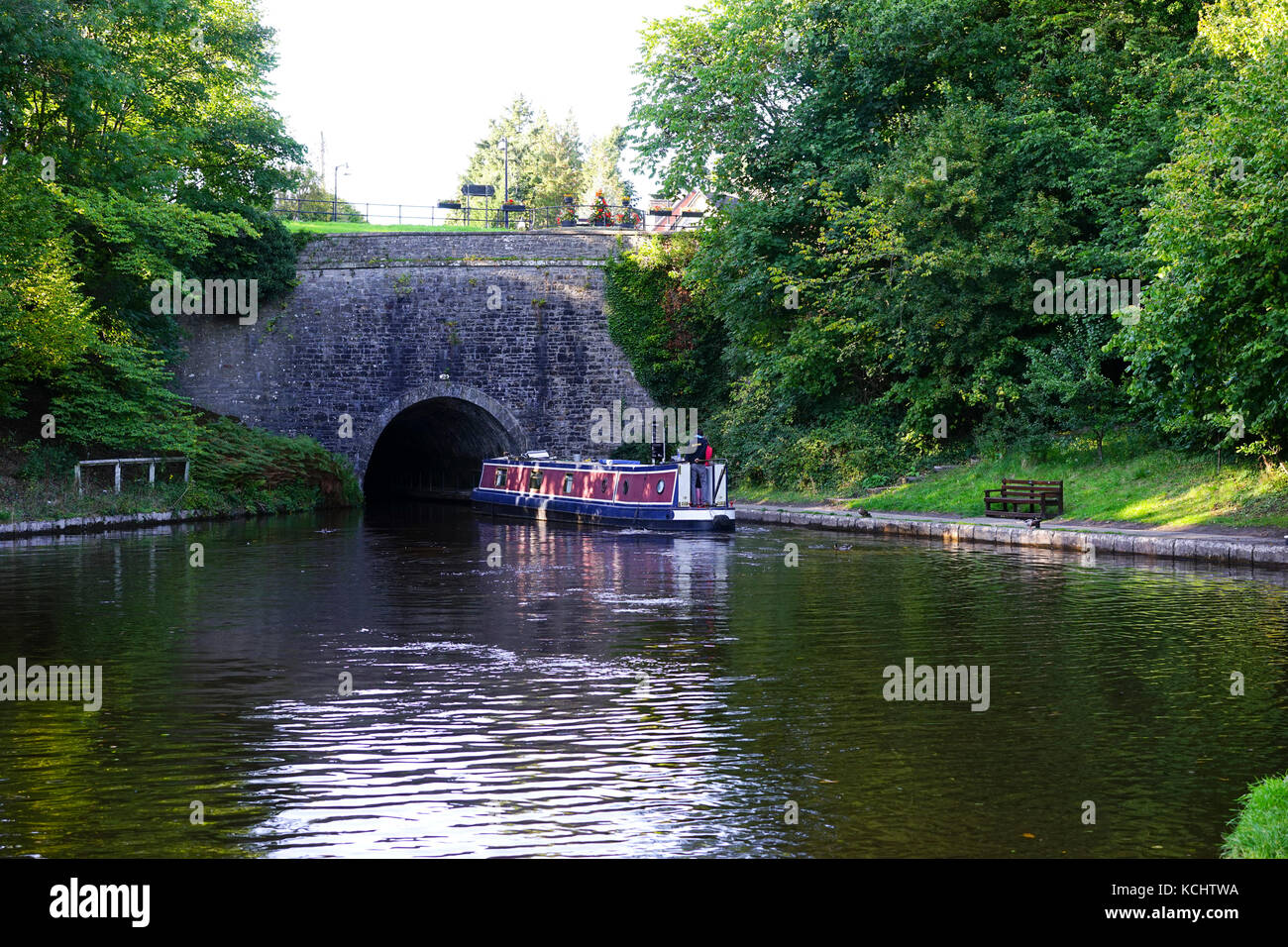 Llangollen canal basin at Chirk,North Wales ,UK Stock Photo Alamy