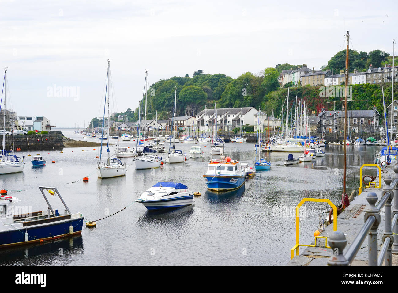 Porthmadog harbour,Porthmadog,North Wales, UK Stock Photo Alamy