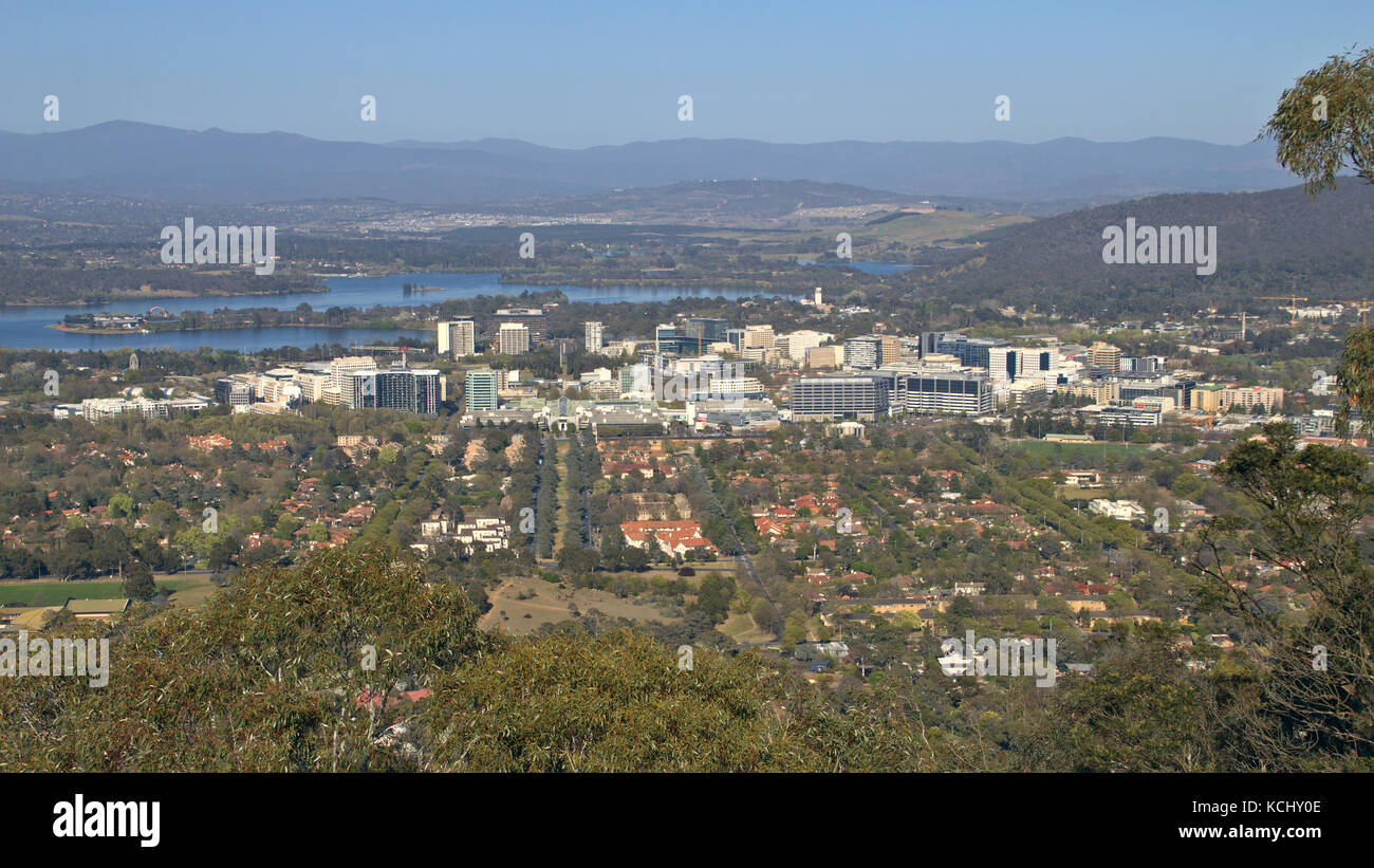 Canberra city centre Stock Photo