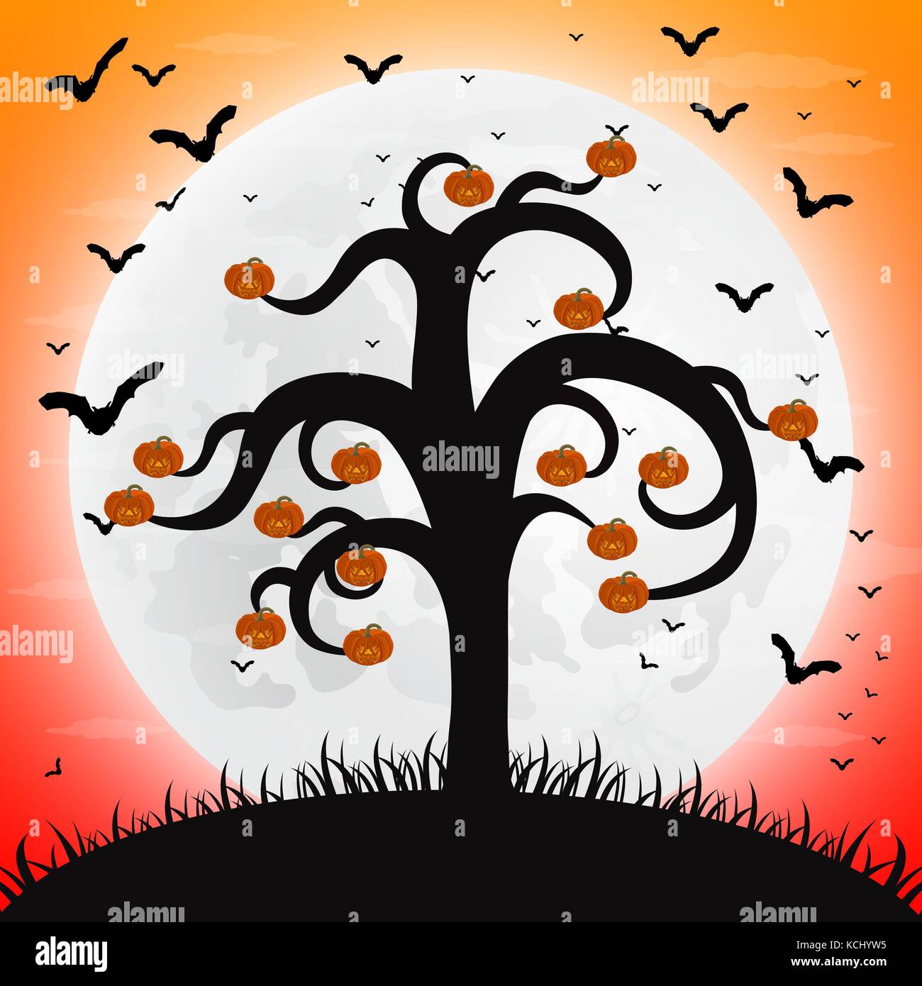 Halloween pumpkin on old Stock Vector Images Alamy Halloween pumpkin on old Stock Vector Images Alamy