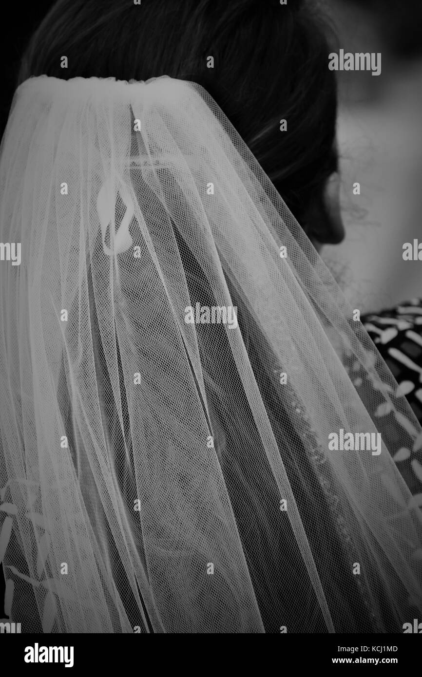 Black veil Black and White Stock Photos & Images - Alamy