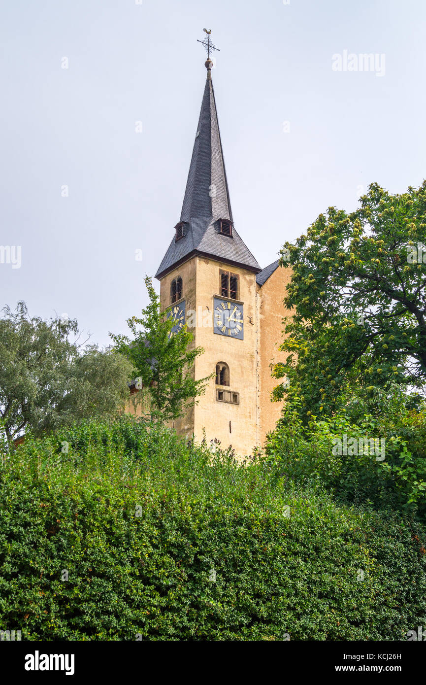 Neumagen-Dhron, Mosel valley, Rheinland-Pfalz, Germany Stock Photo