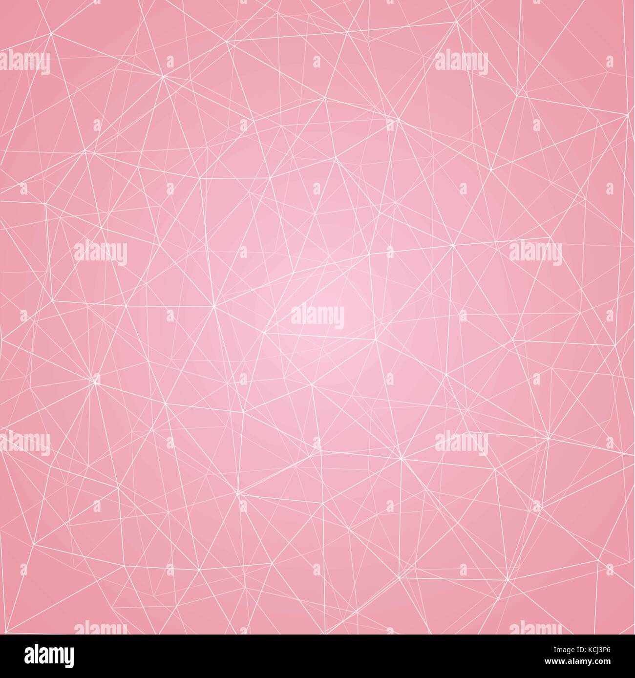 Geometric Abstract Background With Connected Line And Dots Stock Vector ...