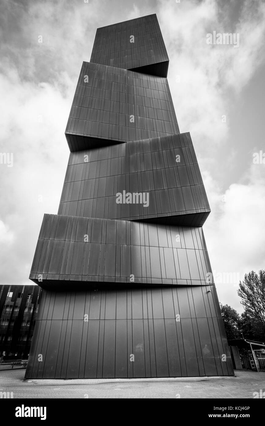 The Award winning Broadcasting Tower, part of Leeds Becket University