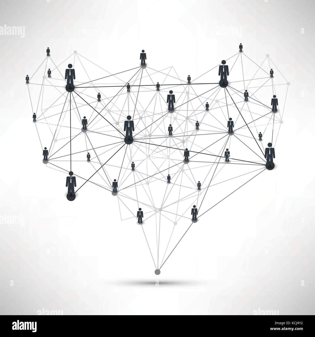 Networks - Business Connections - Social Media Concept Design ...