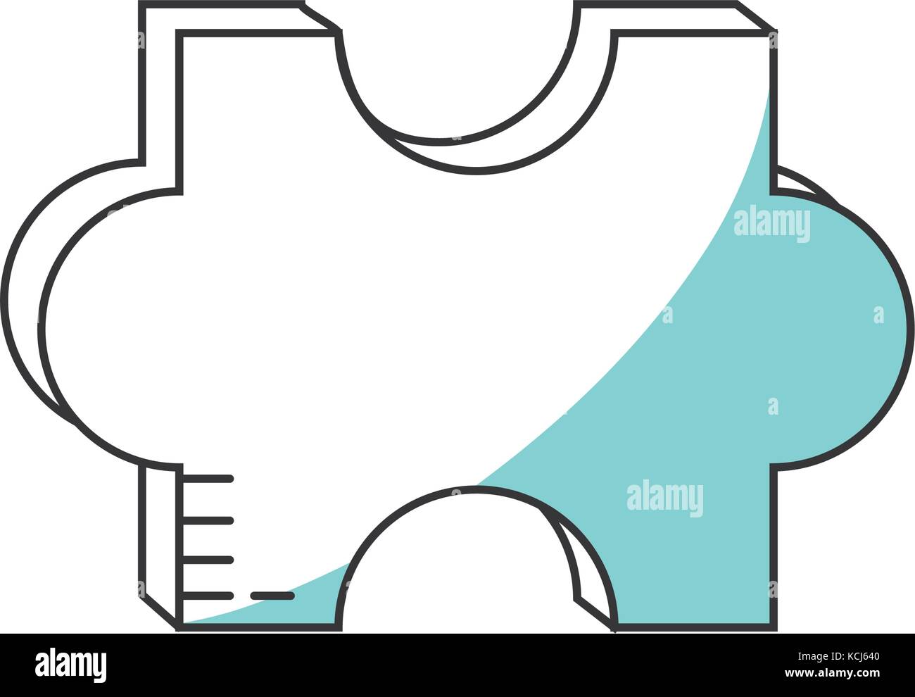 puzzle piece vector illustration Stock Vector Image & Art - Alamy