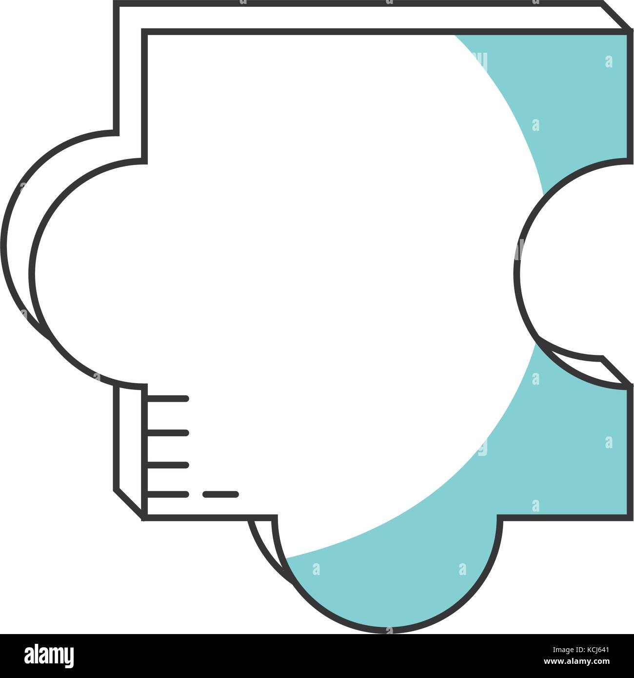 puzzle piece vector illustration Stock Vector Image & Art - Alamy