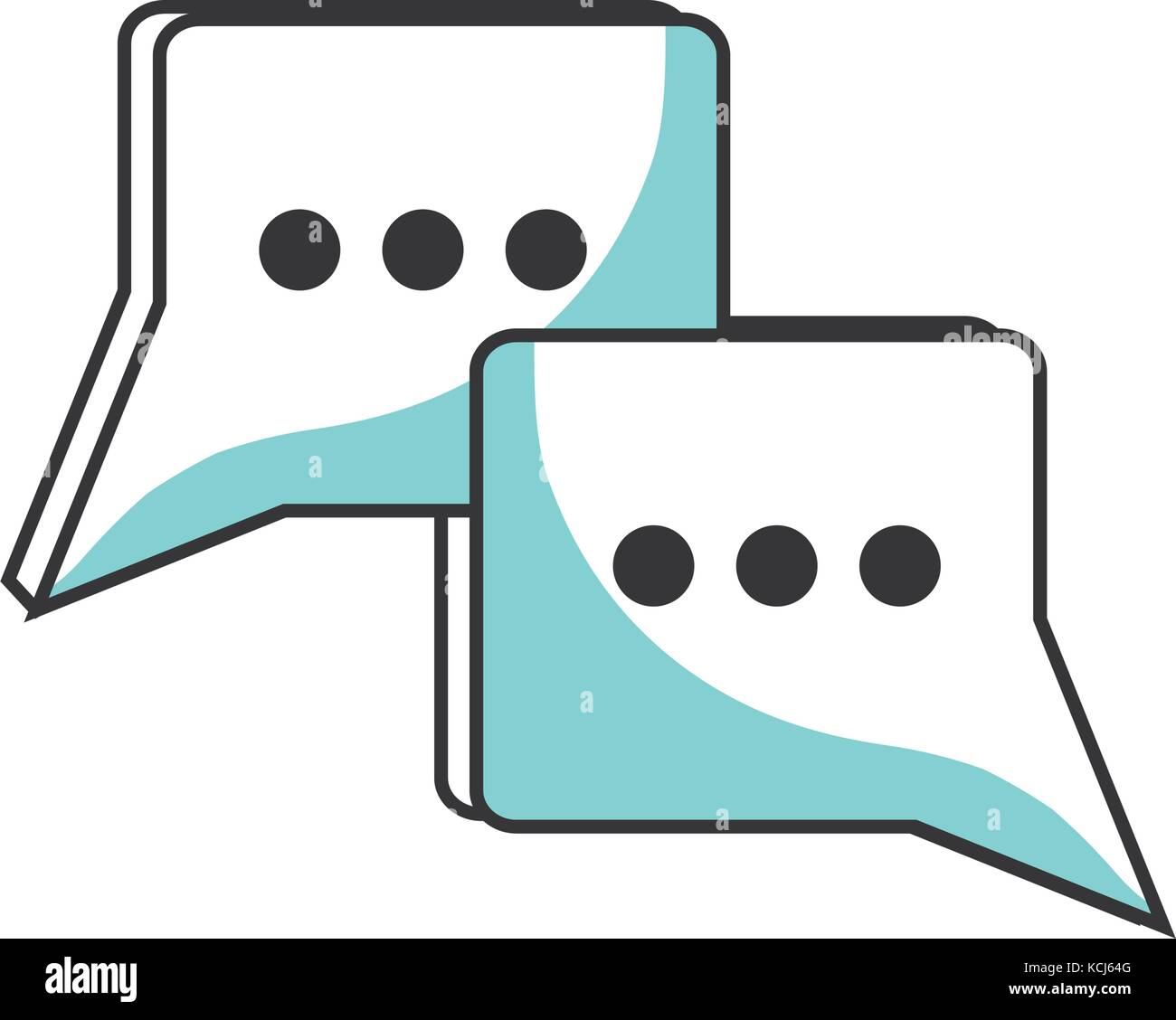 chat bubble vector illustration Stock Vector Image & Art - Alamy