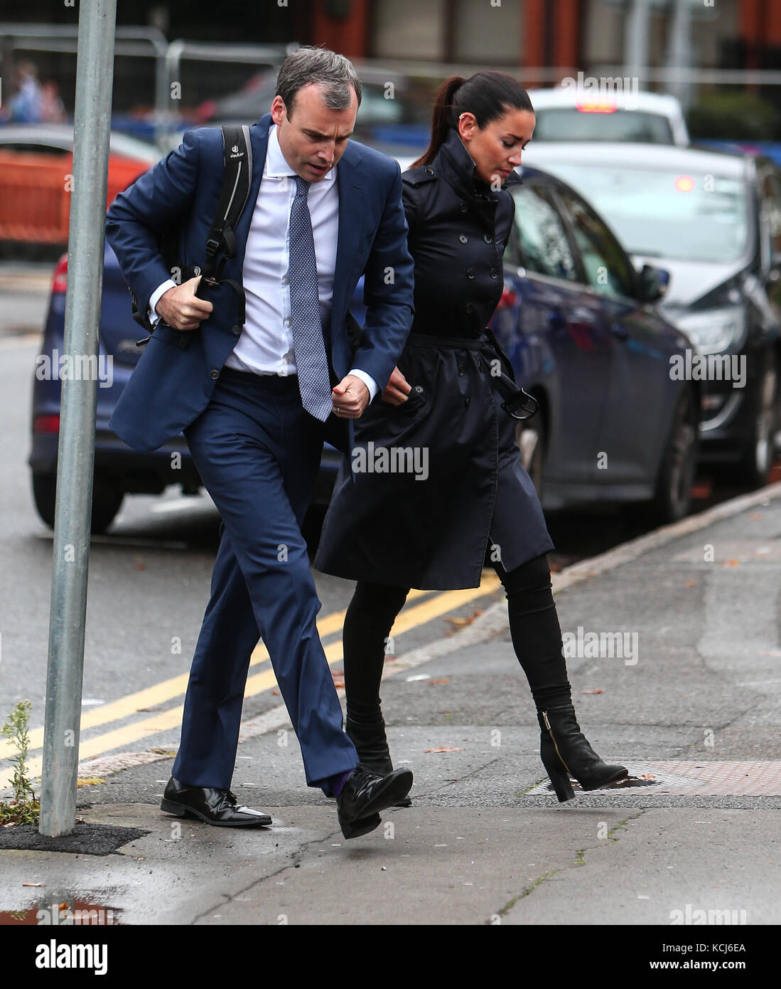Kirsty Gallagher arrives at Slough Magistrates Court to answer a charge of drink driving  Featuring: Kirsty Gallacher Where: Slough, United Kingdom When: 04 Sep 2017 Credit: John Rainford/WENN.com Stock Photo
