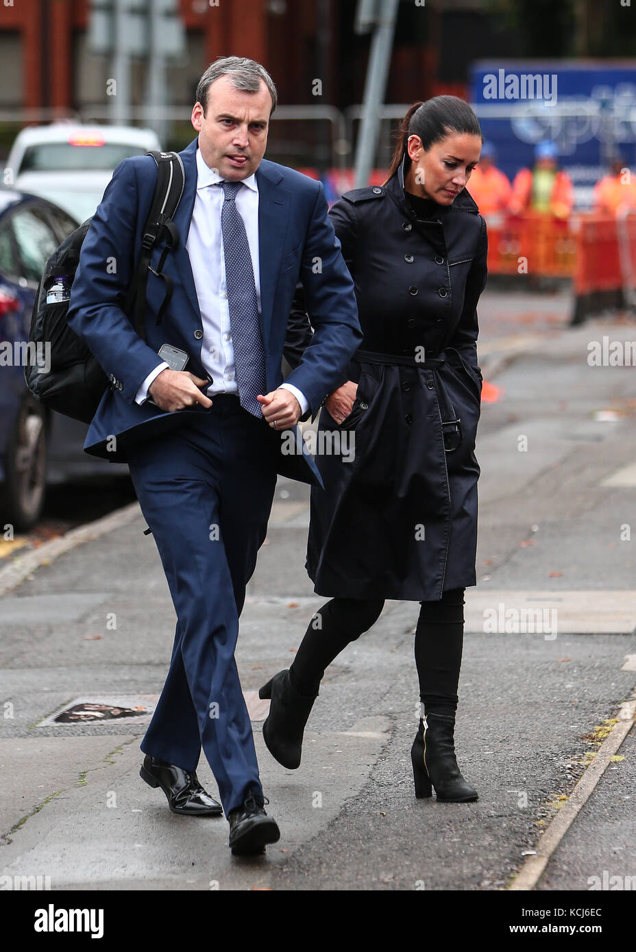 Kirsty Gallagher arrives at Slough Magistrates Court to answer a charge of drink driving  Featuring: Kirsty Gallacher Where: Slough, United Kingdom When: 04 Sep 2017 Credit: John Rainford/WENN.com Stock Photo