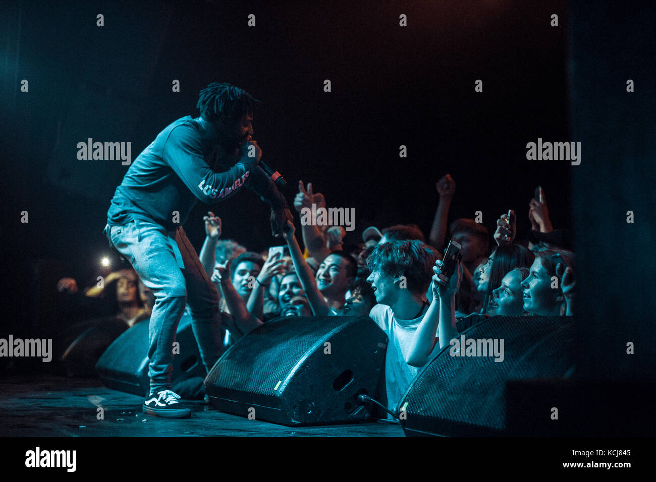 The American rapper and lyricist Isaiah Rashad performs a live concert at Pumpehuset in Copenhagen. Denmark, 17/04 2017 Stock Photo - Alamy The American rapper and lyricist Isaiah Rashad performs a live concert at Pumpehuset in Copenhagen. Denmark, 17/04 2017 Stock Photo - Alamy