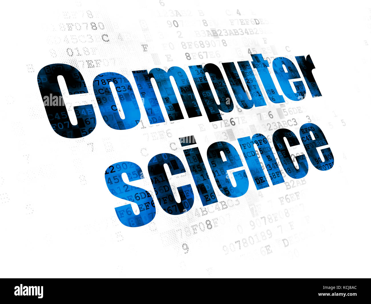 Science concept: Computer Science on Digital background Stock Photo - Alamy