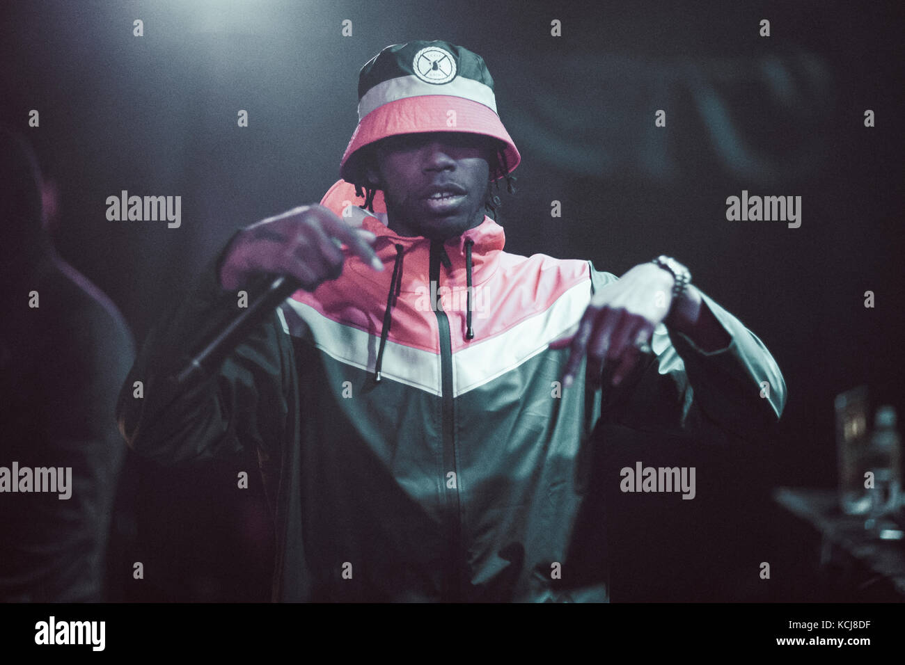 Konan Rapper The English hip hop duo Krept & Konan performs a live concert at ...