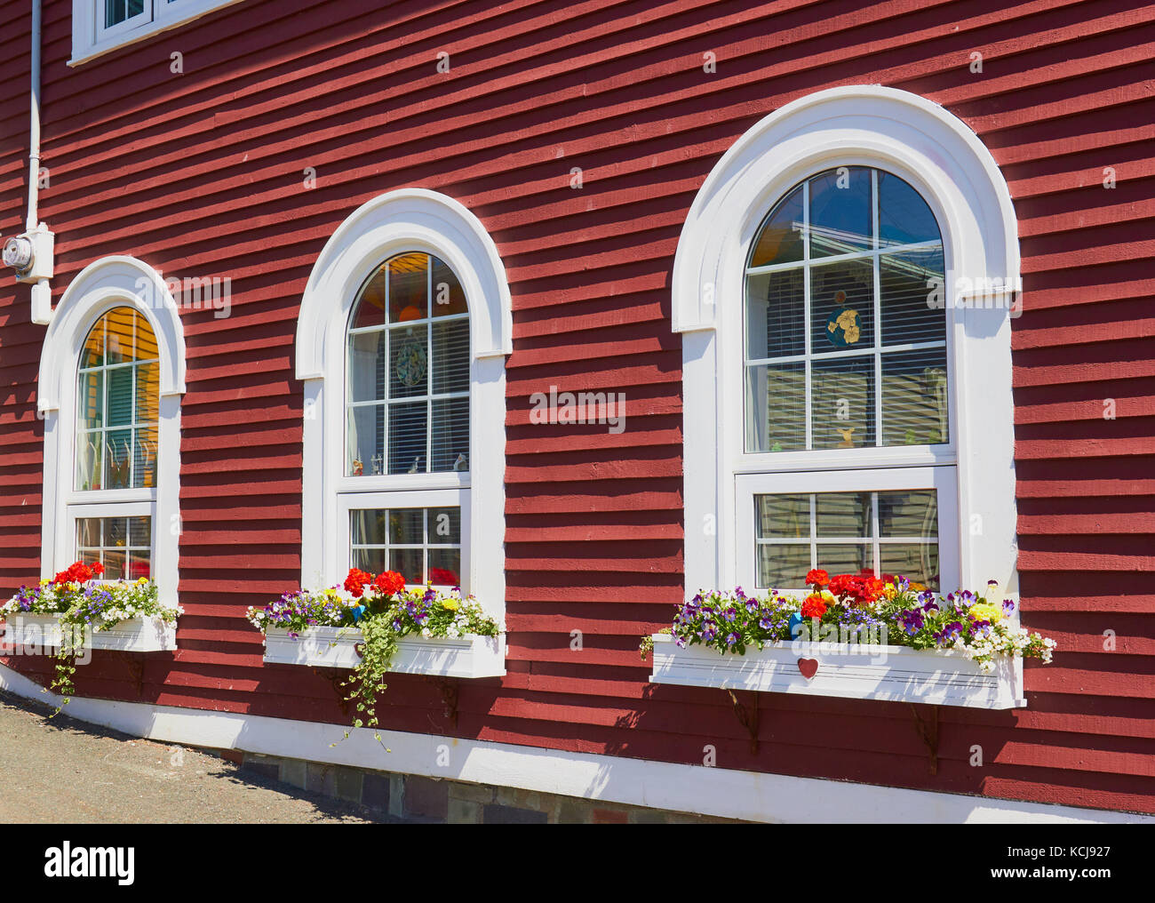 Traditional typical house in The Battery a small neighbourhood within the city of St John's
