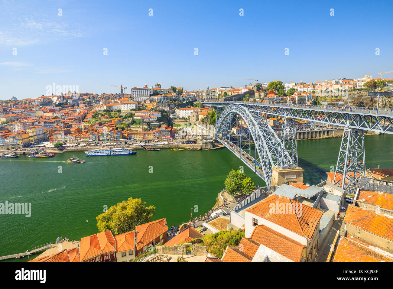 Porto Portugal Skyline Stock Photo Alamy