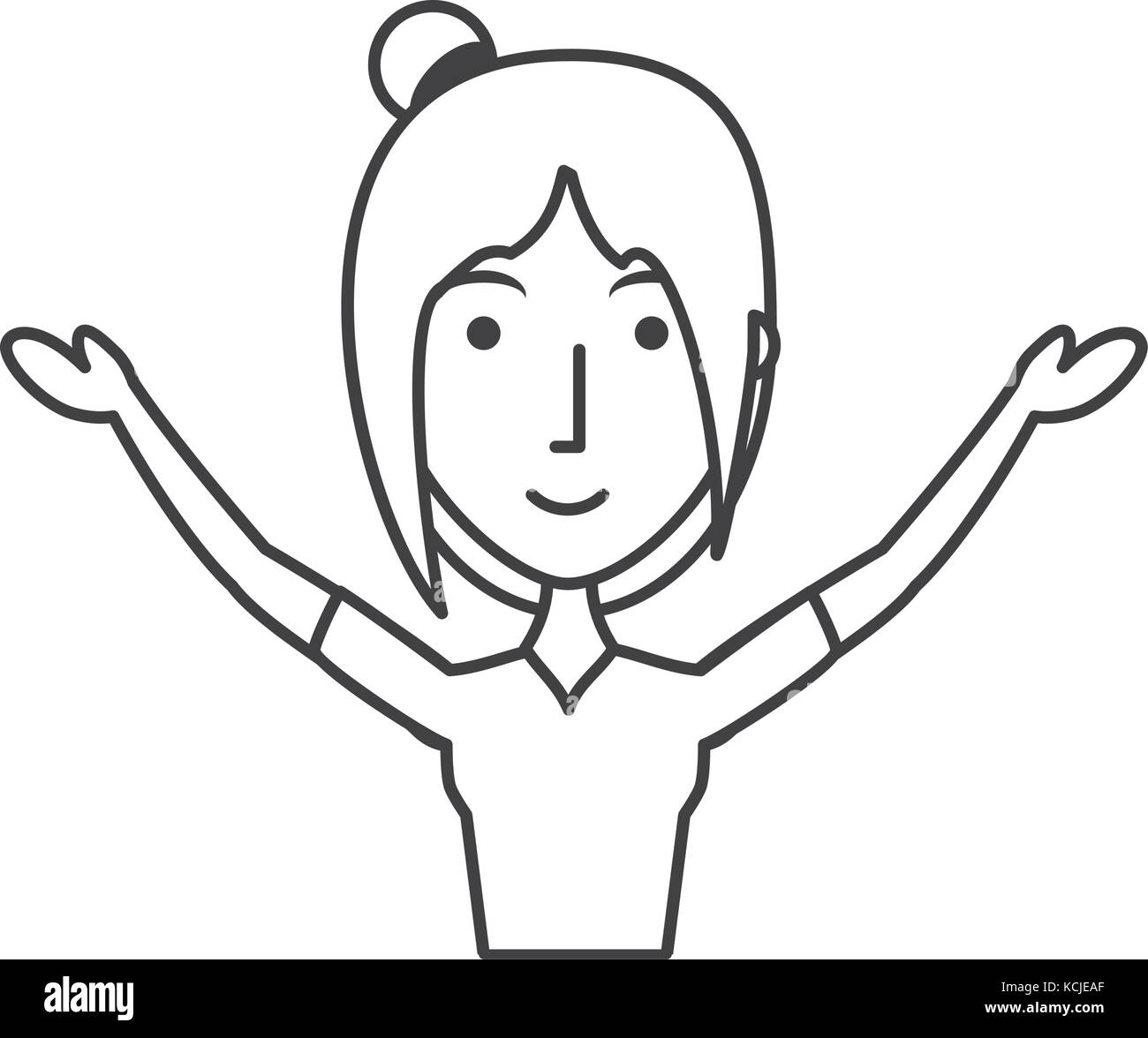Uncolored girl hires stock photography and images Alamy