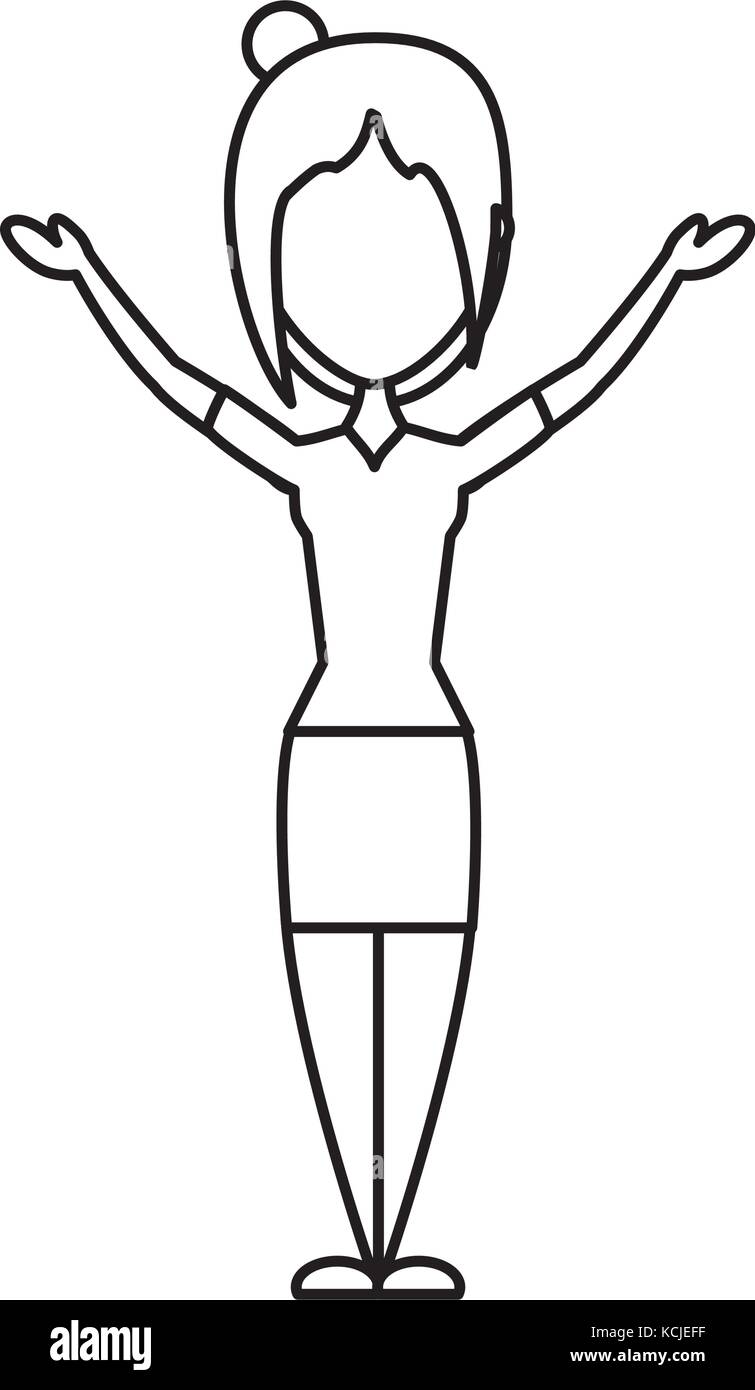 girl vector illustration Stock Vector Image & Art Alamy