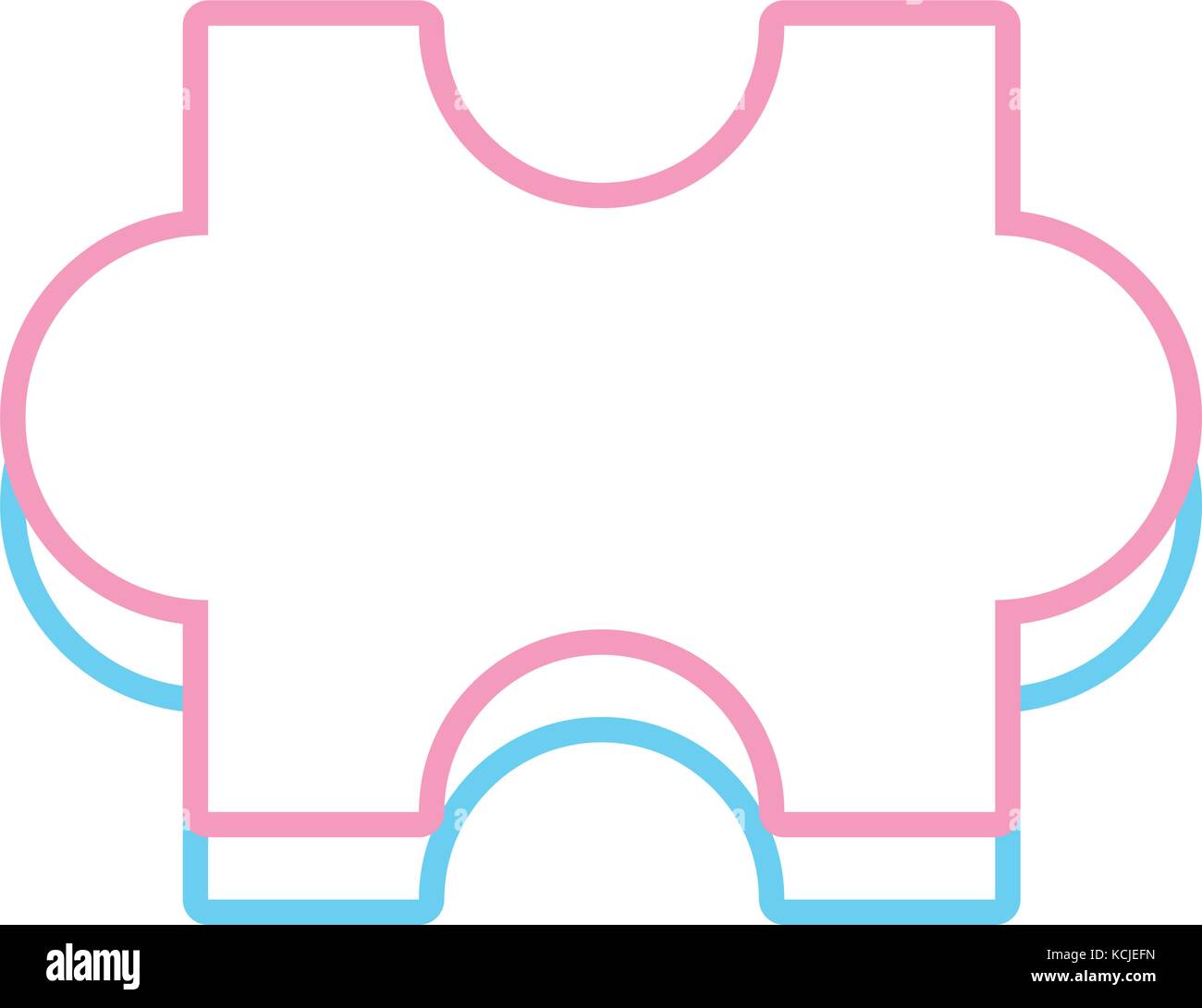 puzzle piece vector illustration Stock Vector Image & Art - Alamy