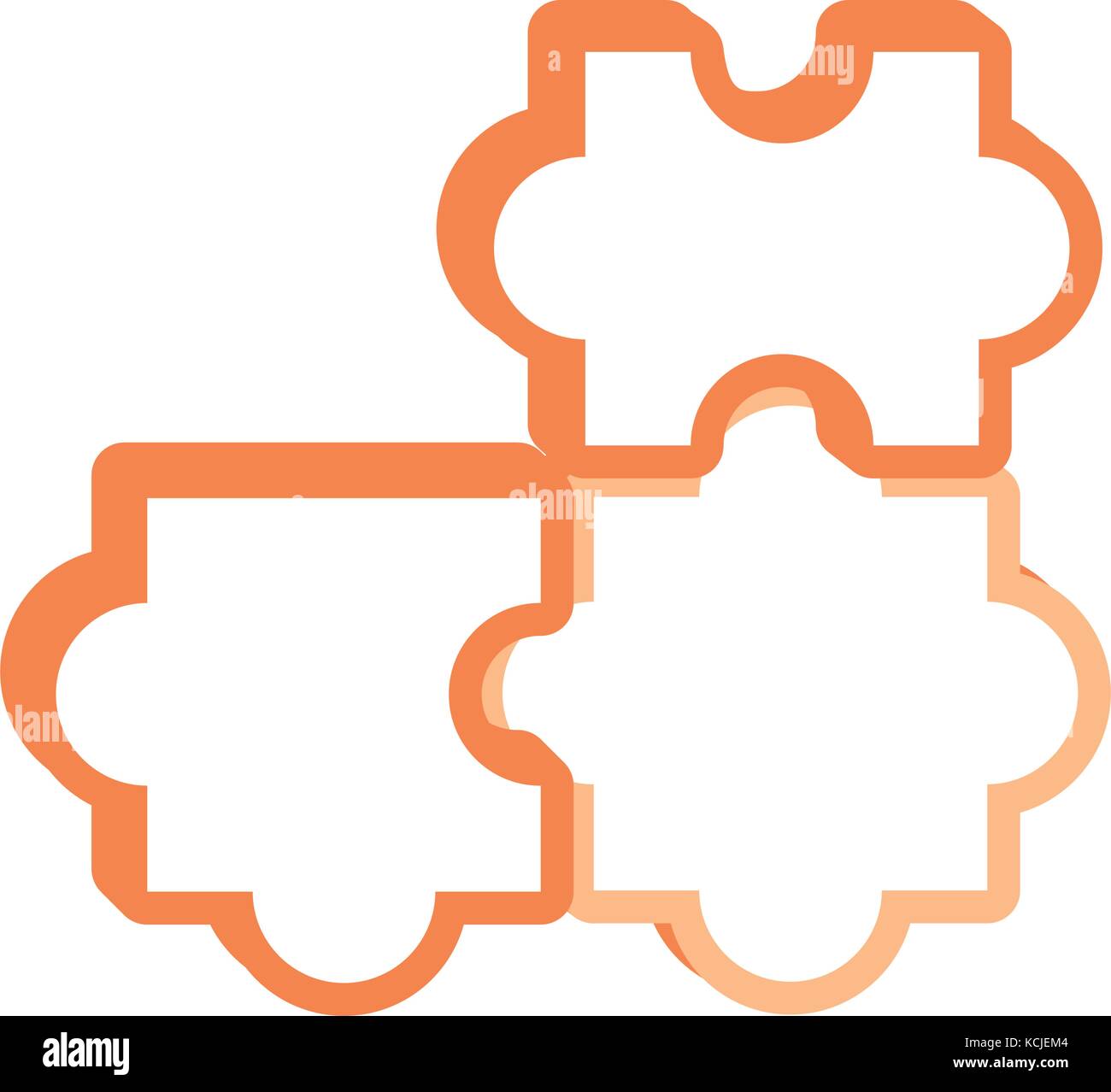 puzzle piece vector illustration Stock Vector Image & Art - Alamy