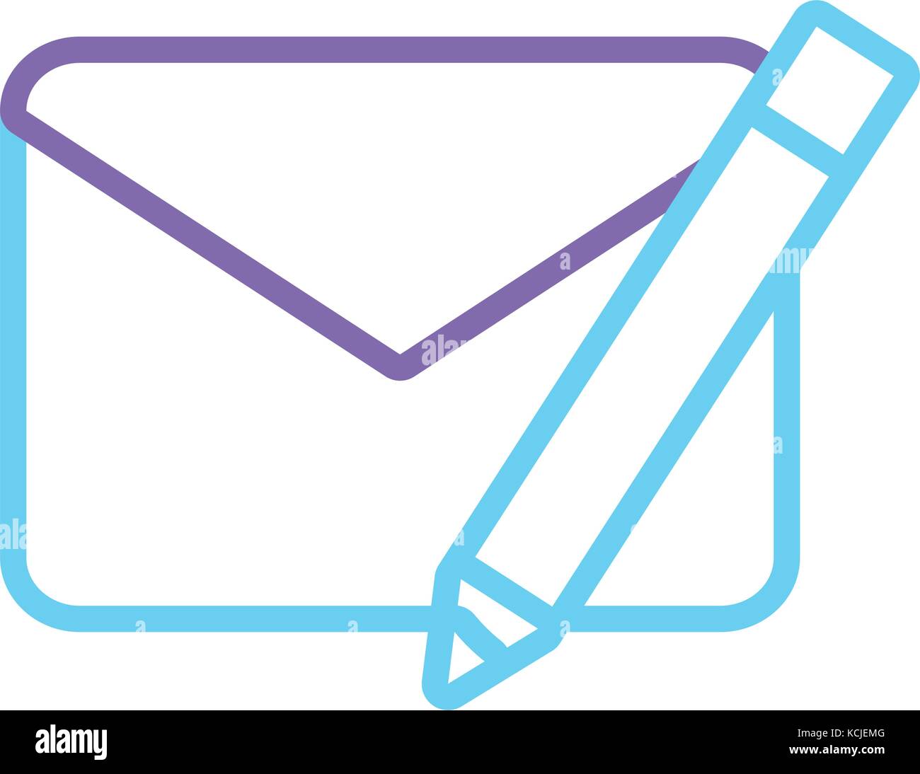 Envelope Vector Illustration Stock Vector Image Art Alamy