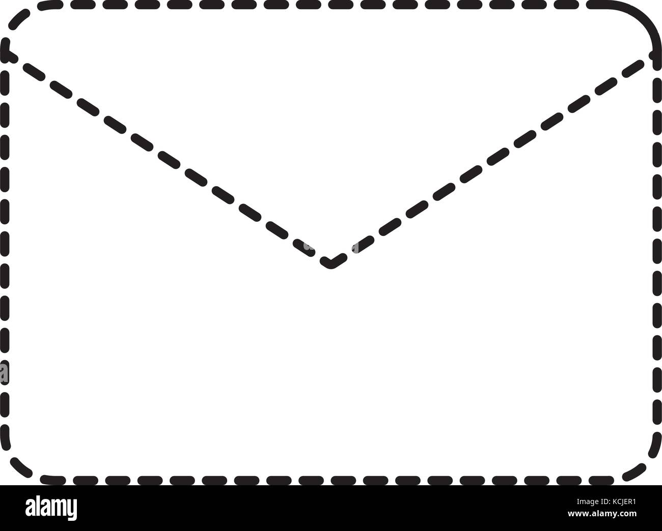envelope  vector illustration Stock Vector