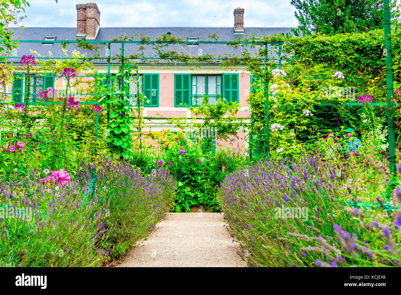 Claude Monet's home and garden in Giverny, France Stock Photo - Alamy