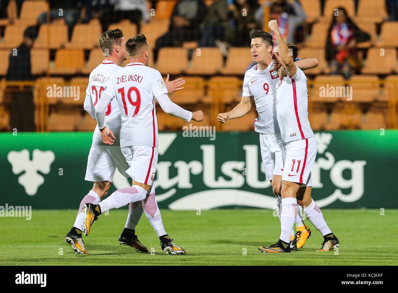 Yerevan, Armenia. 05th Oct, 2017. World Cup Euro Qualification Armenia