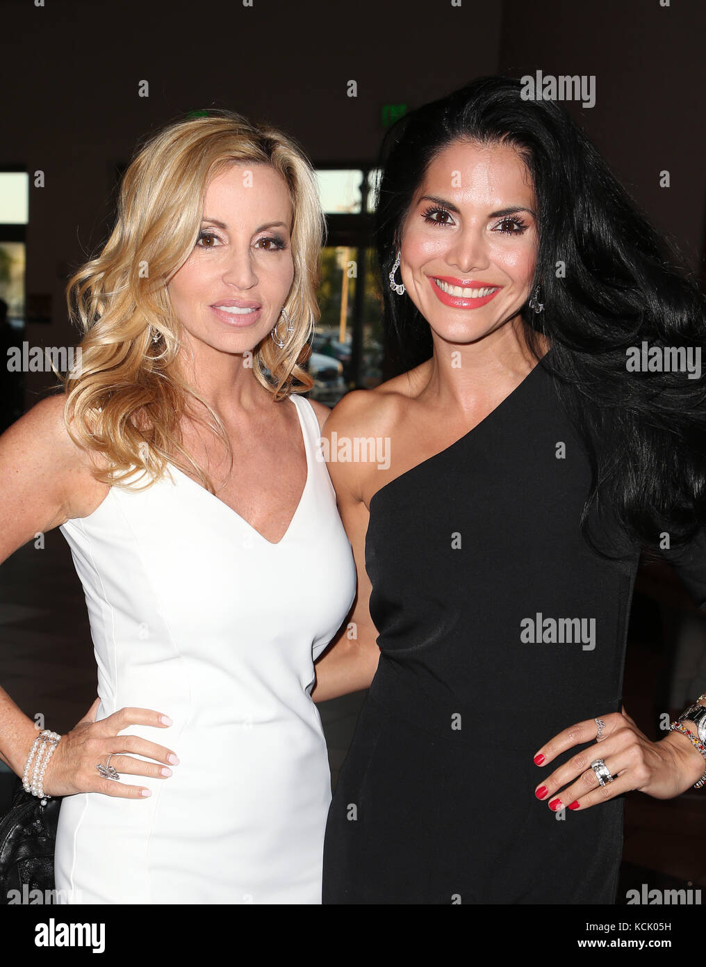 LSO ANGELES, CA - October 05: Camille Grammer, Joyce Giraud, At Opening