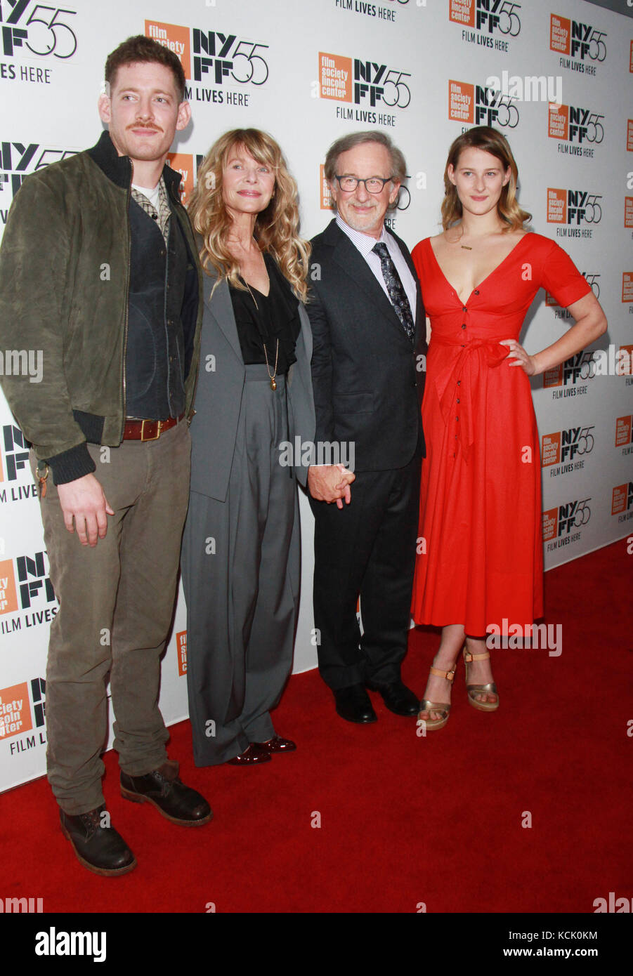 New York, USA. 05th Oct, 2017. 2017Sawyer Avery Spielberg, Kate Capshaw