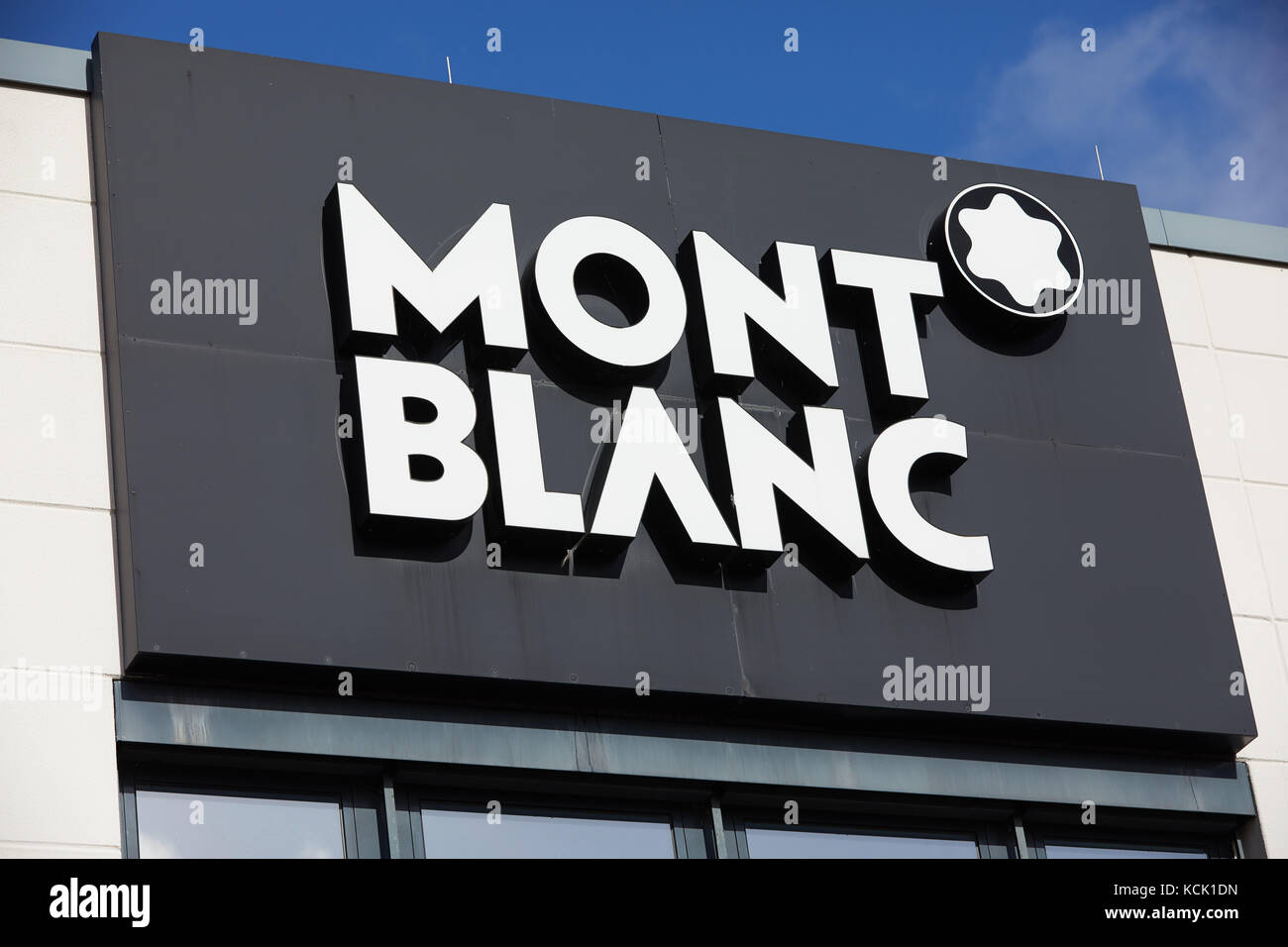 Hamburg Germany. 6th Oct 2017. The logo with the letters