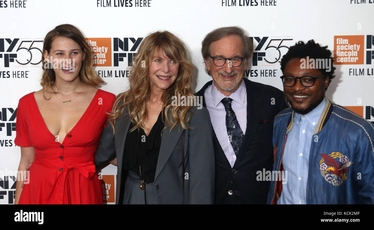 New York, New York, USA. 5th Oct, 2017. DESTRY ALLYN SPIELBERG, actress