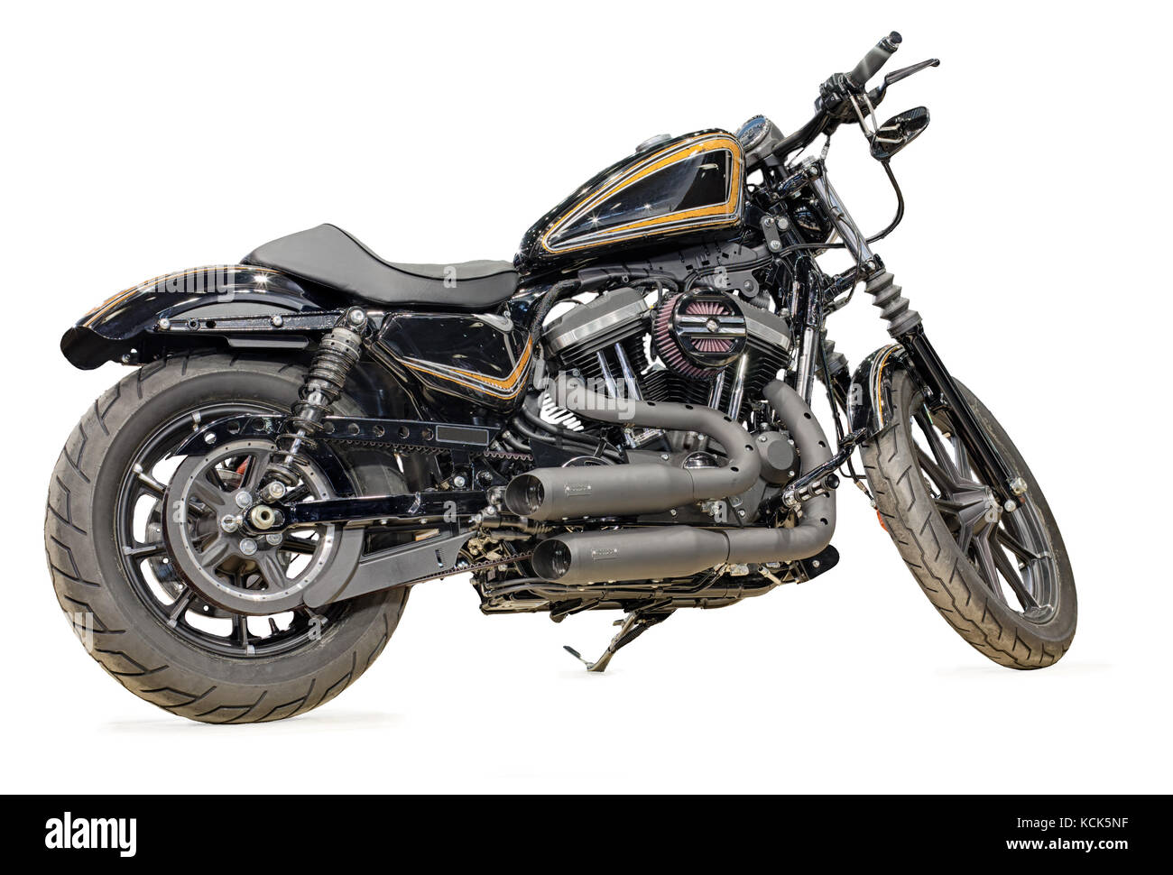 Model on a motorcycle Cut Out Stock Images & Pictures Alamy