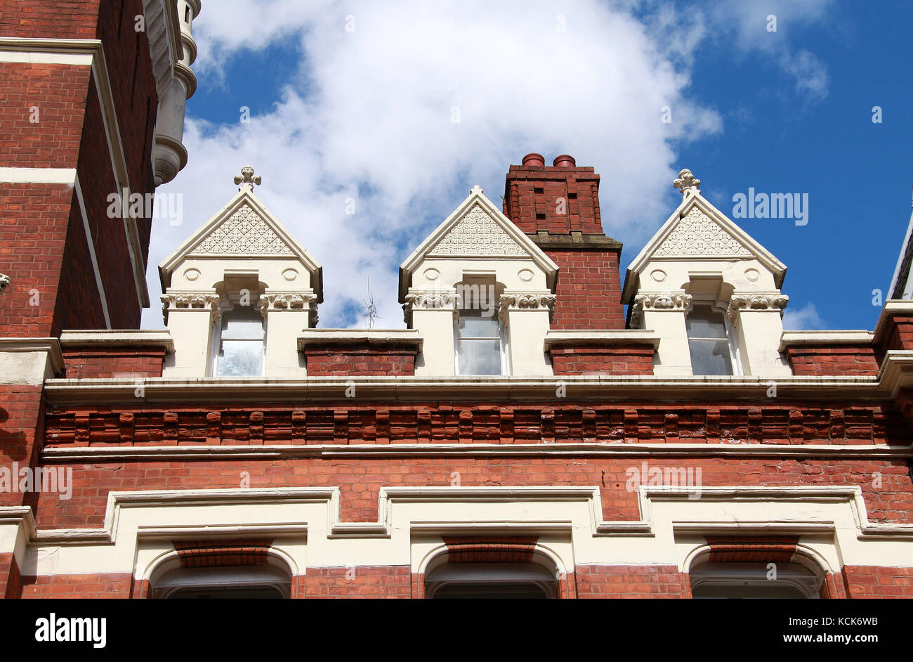 Old Corporation Gas Works Office building at Salford Stock Photo