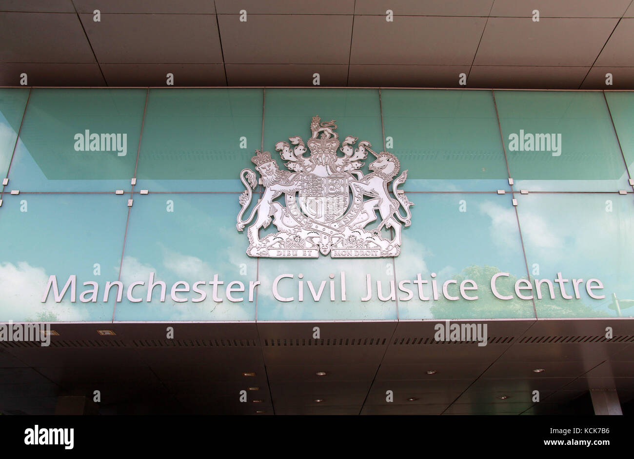 Manchester Civil Justice Centre Stock Photo