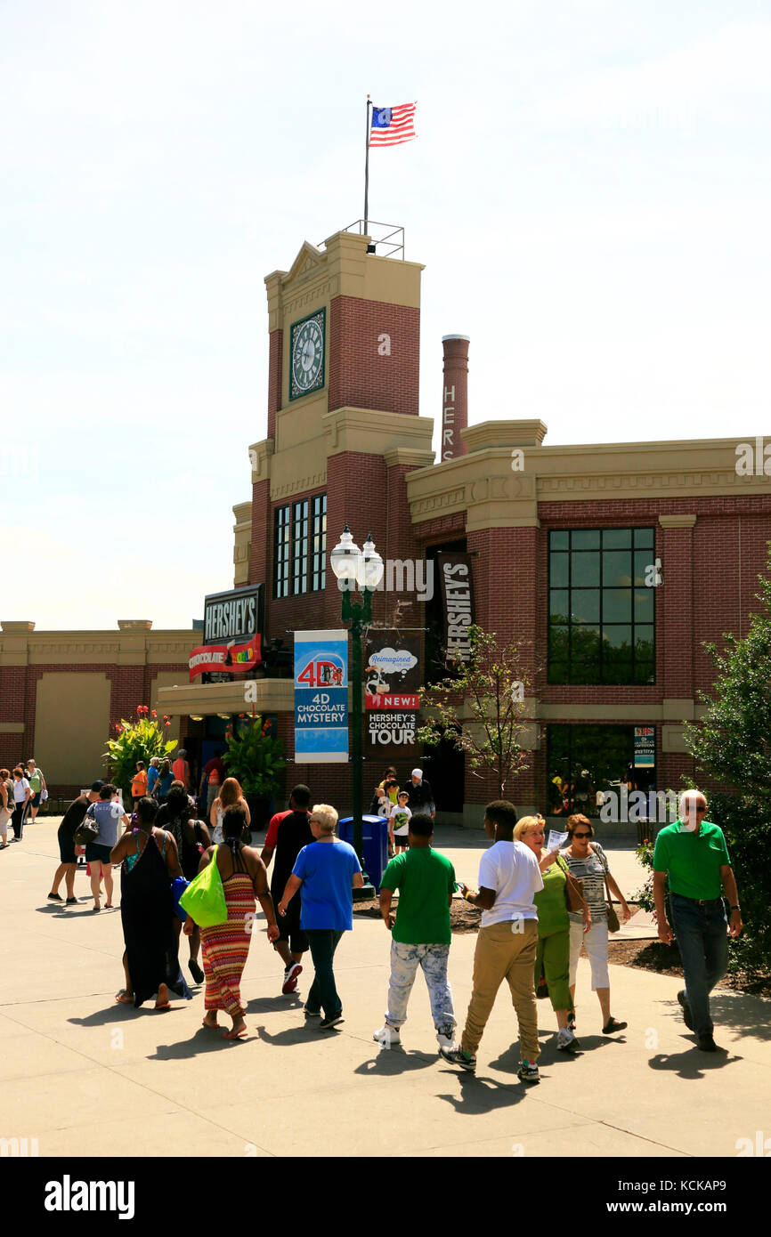Hershey's Chocolate World.Hershey,Pennsylvania,USA Stock Photo Alamy