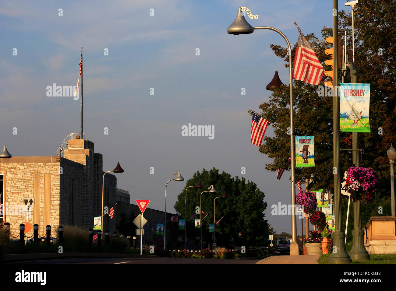 The Hershey Company's Headquarters And Kisses Chocolate Shaped Street ...