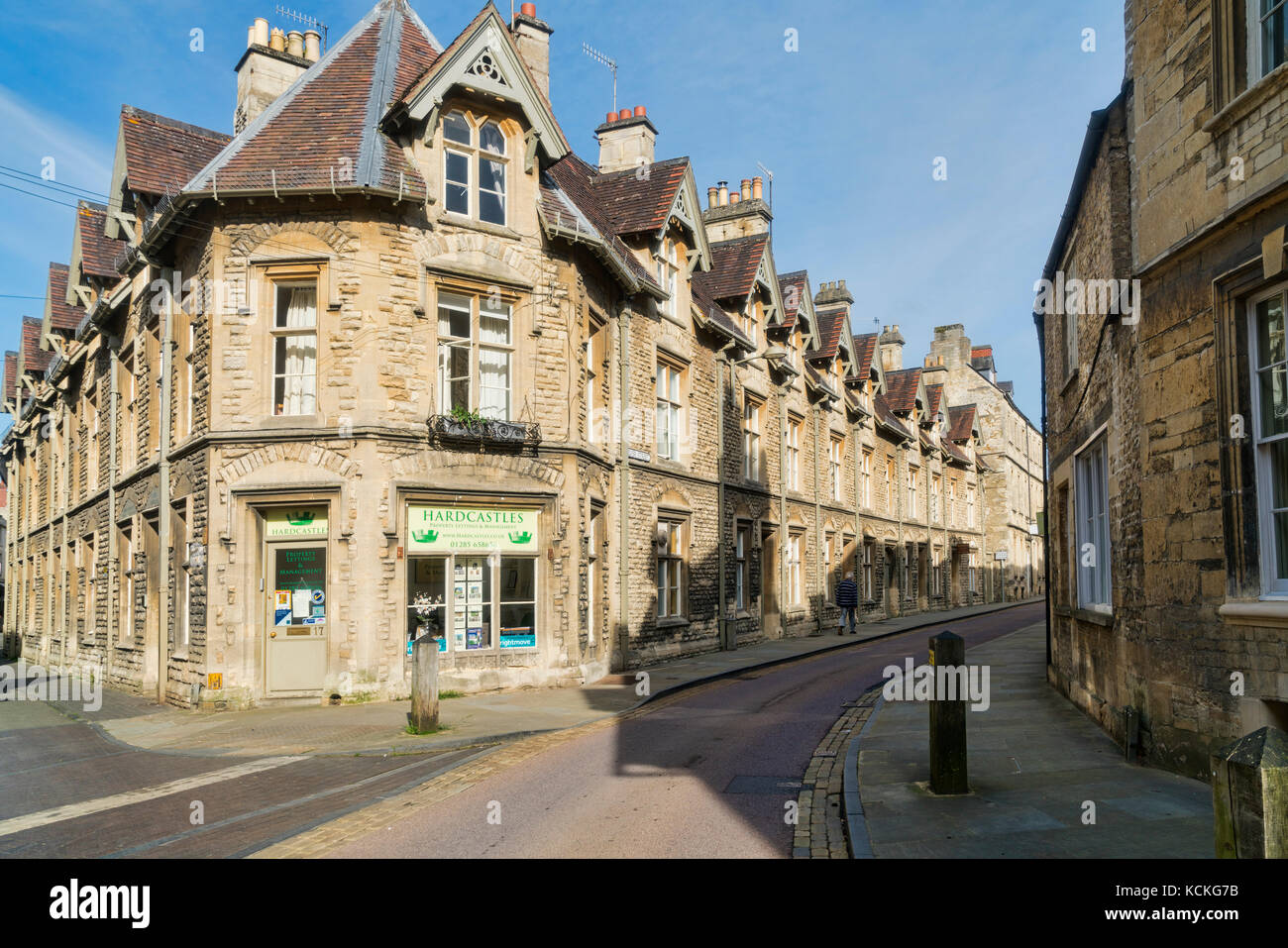 Cirencester; Street; Gloucestershire; UK; England Stock Photo