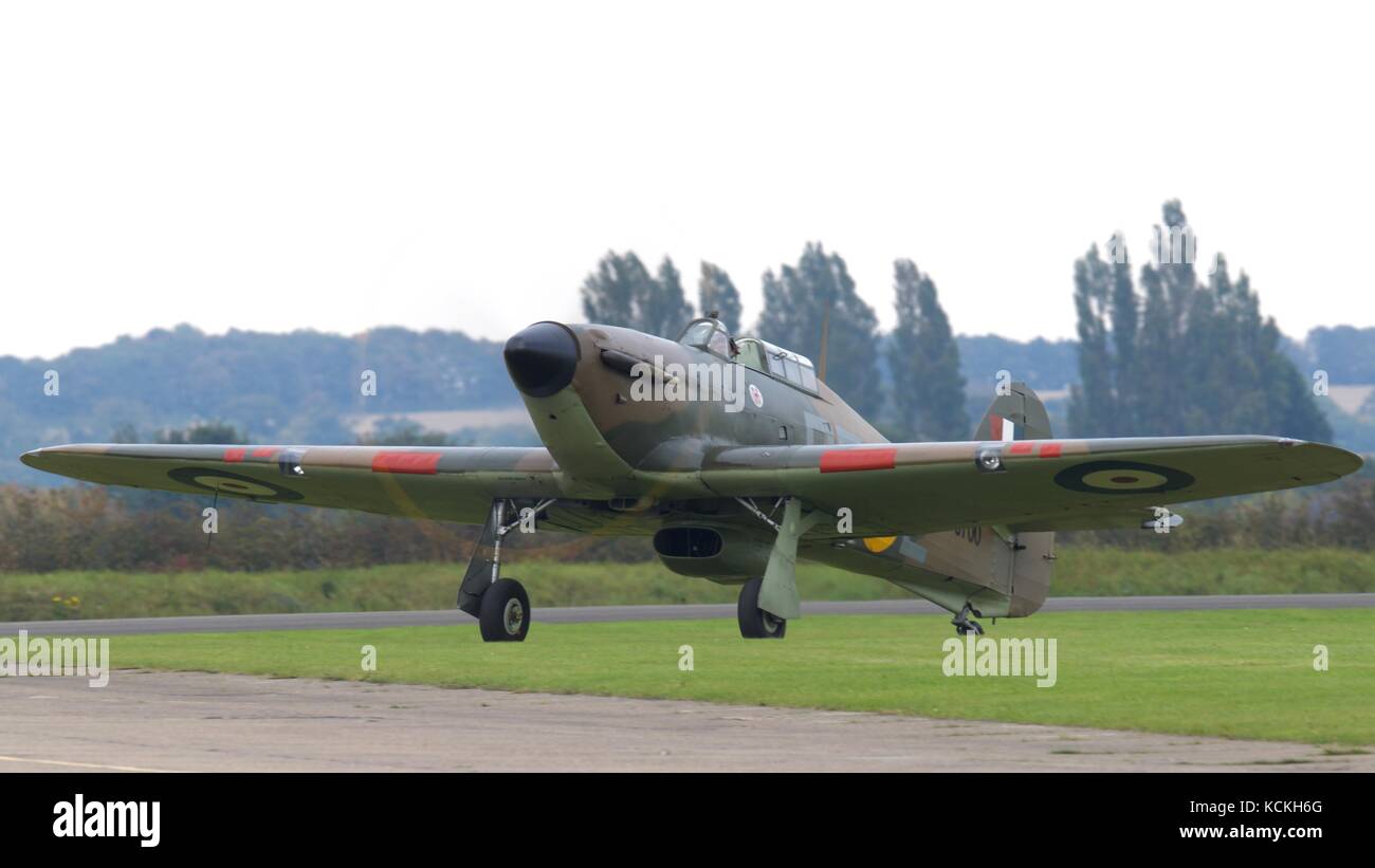 Hawker Hurricane Mk XII Stock Photo