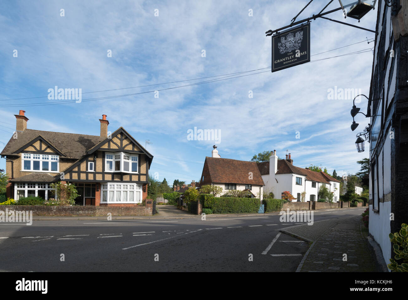 Village of Wonersh in Surrey, UK Stock Photo Alamy
