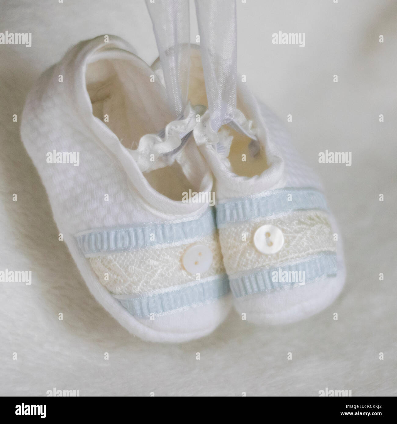 baby baptism shoes Stock Photo - Alamy