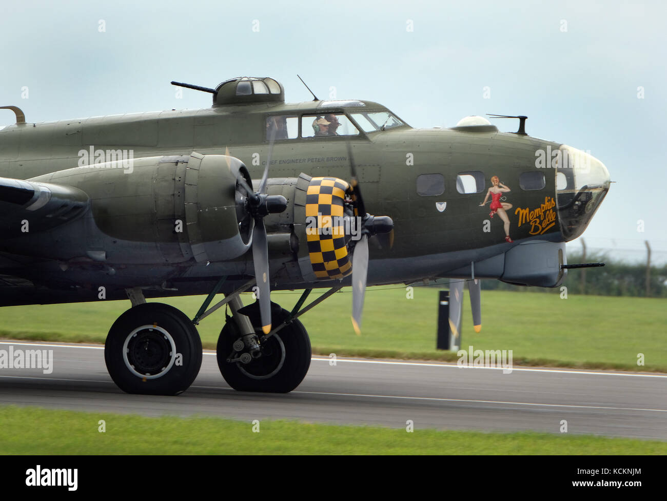 Boeing B-17G Sally B flying fortress aircraft - Memphis Belle in the ...