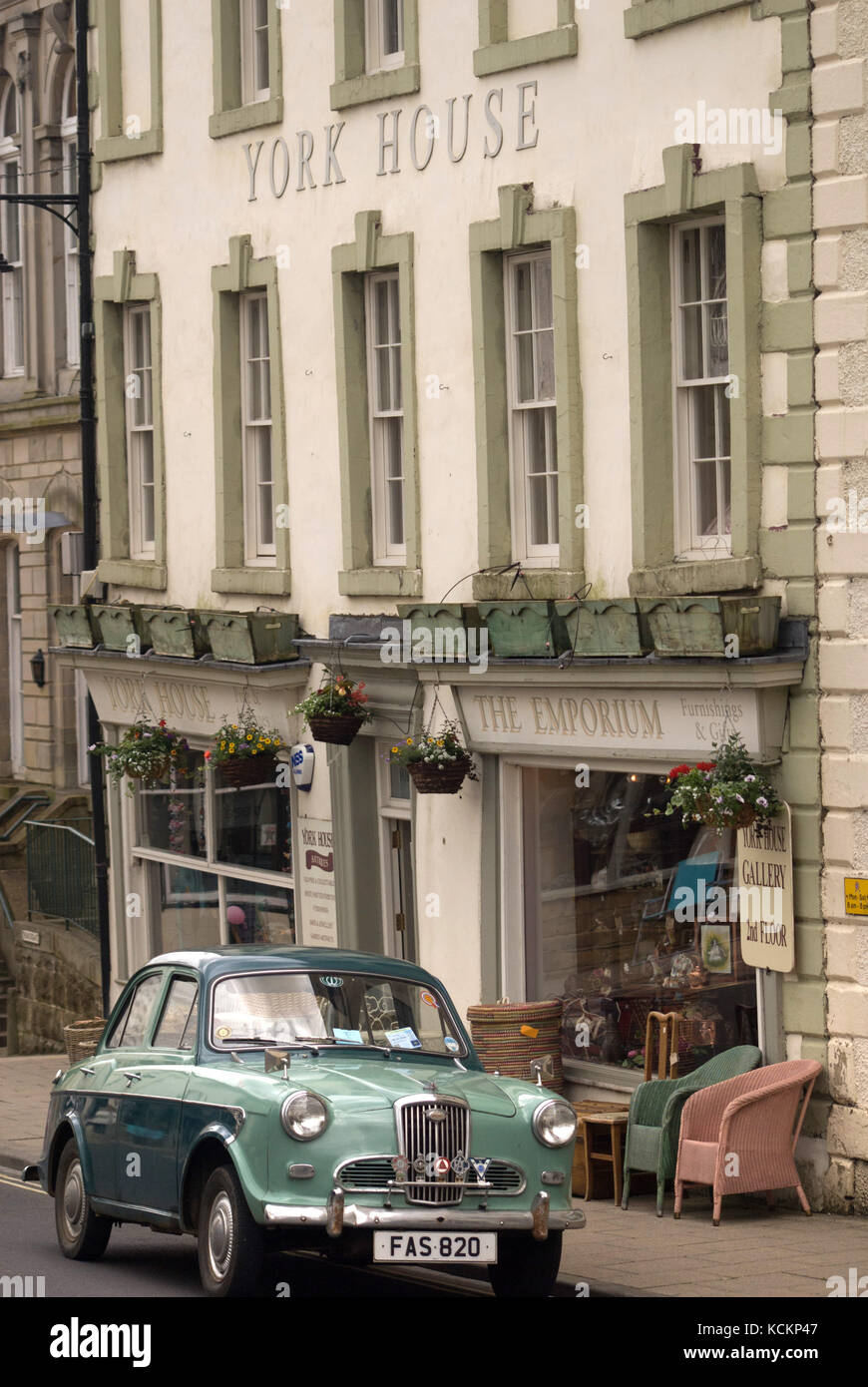 Wolseley 1500 on Frenchgate, Richmond, North Yorkshire Stock Photo Alamy