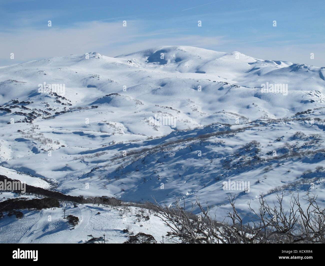 Main Range, part of the Great Dividing Range, stretching between