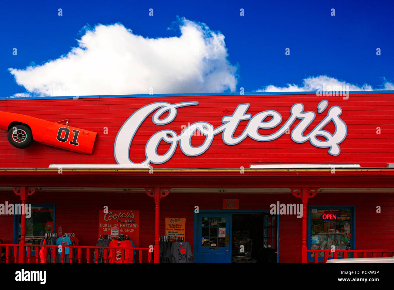 Cooters The Dukes Of Hazard Museum In Nashville Tn Usa Stock