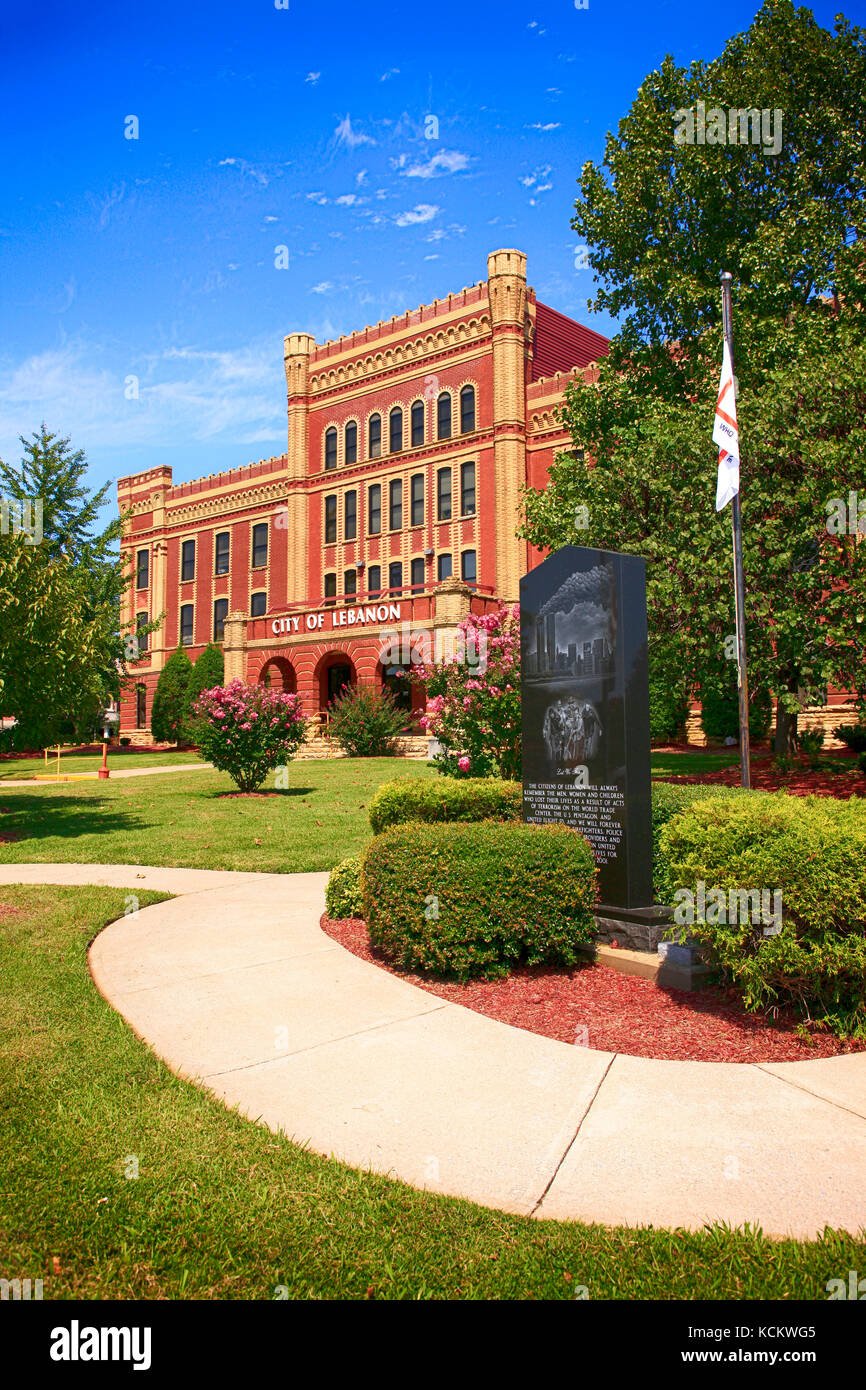 City of Lebanon city hall once Castle Heights Military Academy in