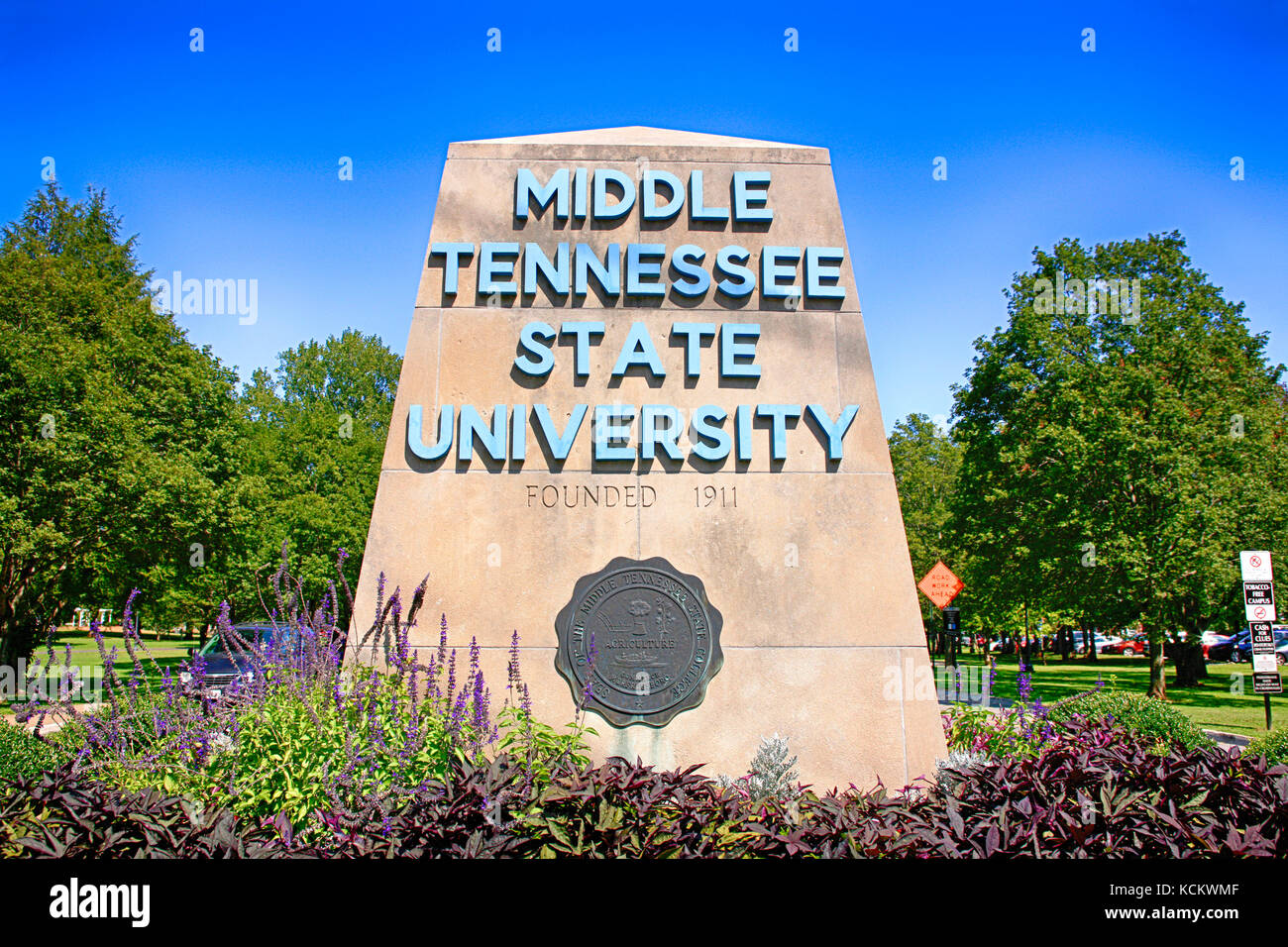 Middle Tennessee State University >> Middle Tennessee State University Entrance Stone In Middle Tennessee State University >> Middle Tennessee State University Entrance Stone In