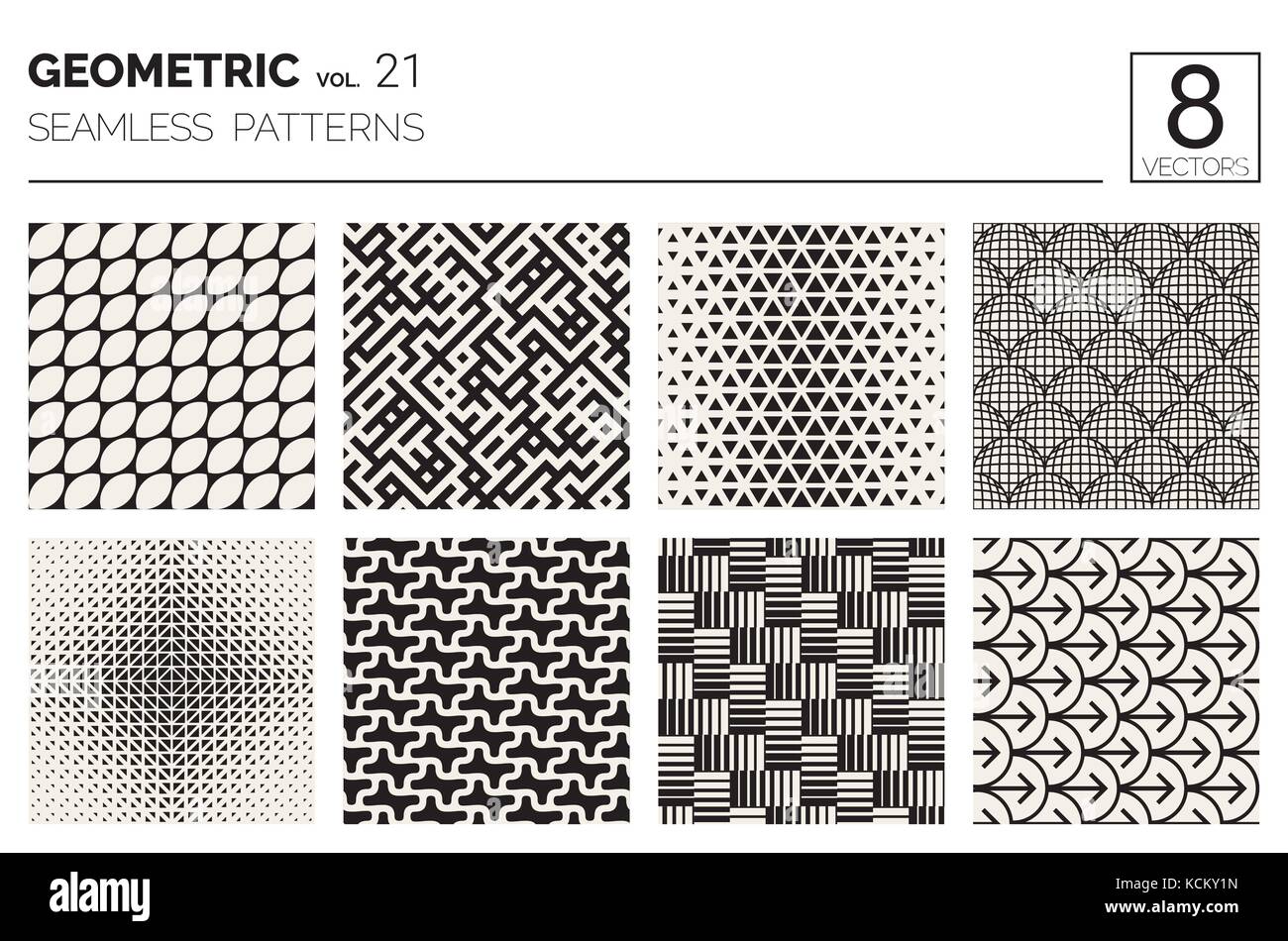 Minimal geometric seamless patterns set Stock Vector Image & Art - Alamy