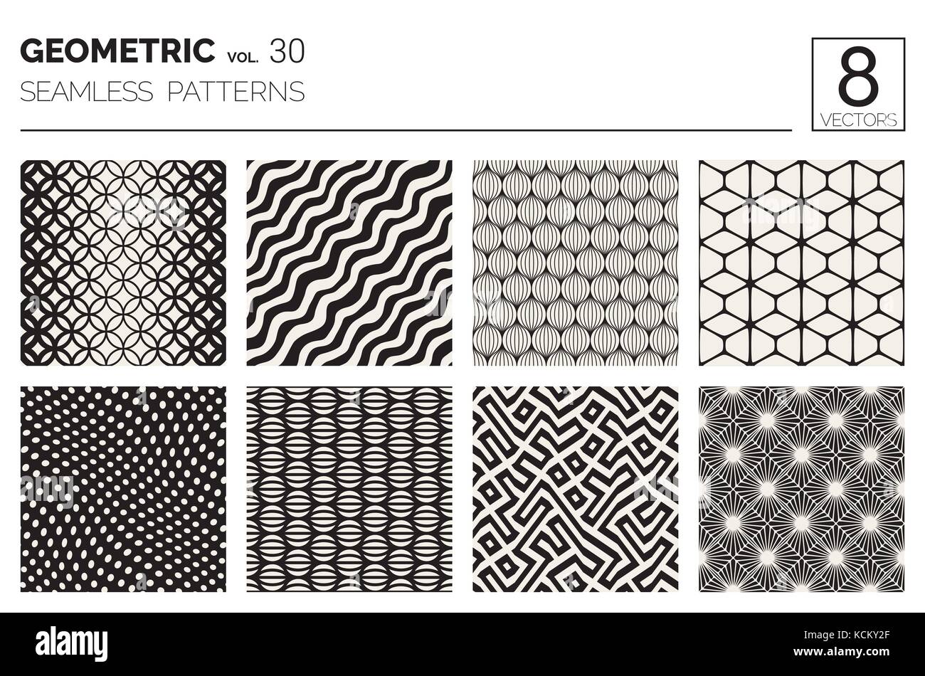 Minimal geometric seamless patterns set Stock Vector Image & Art - Alamy