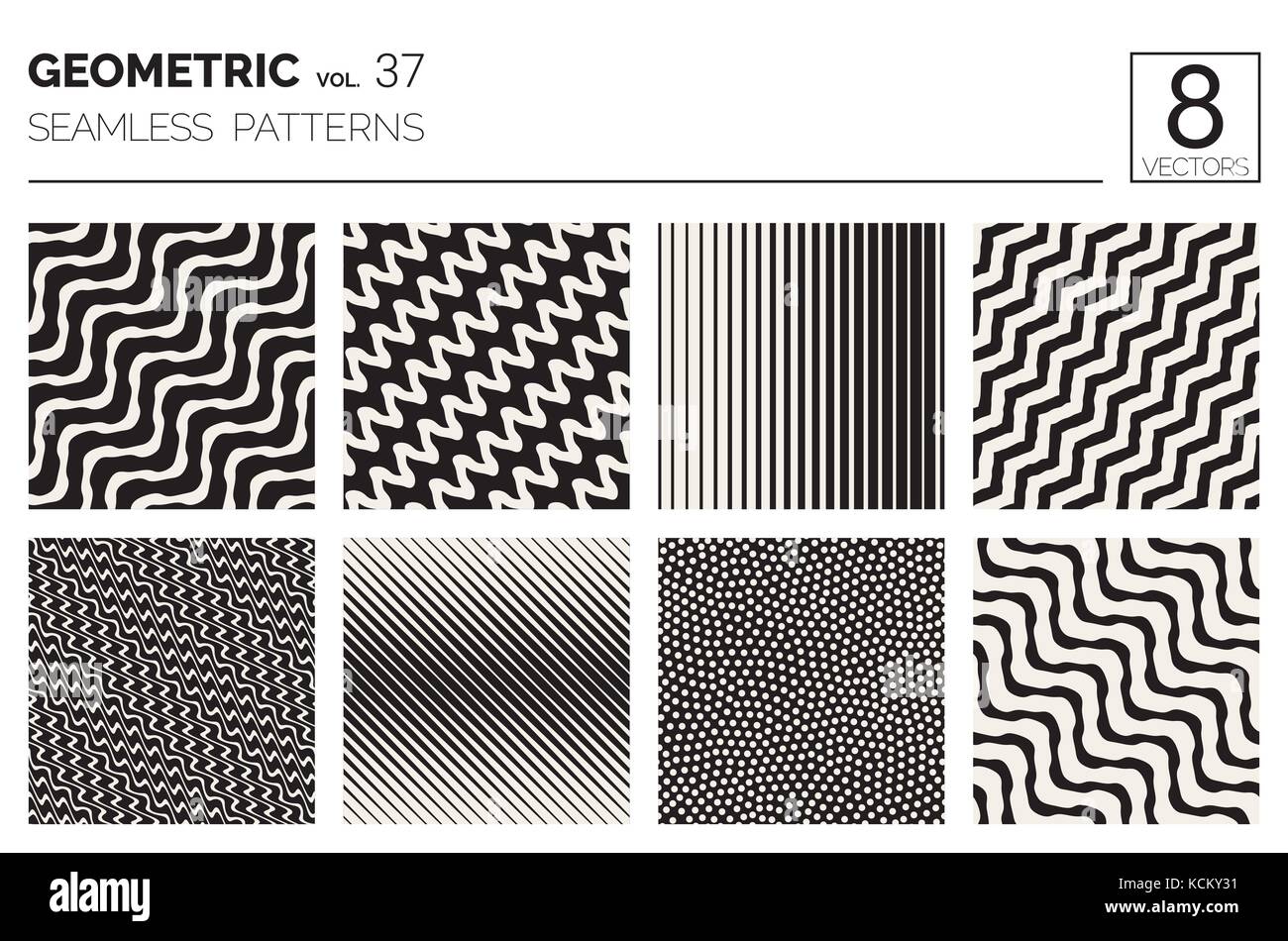 Minimal geometric seamless patterns set Stock Vector Image & Art - Alamy