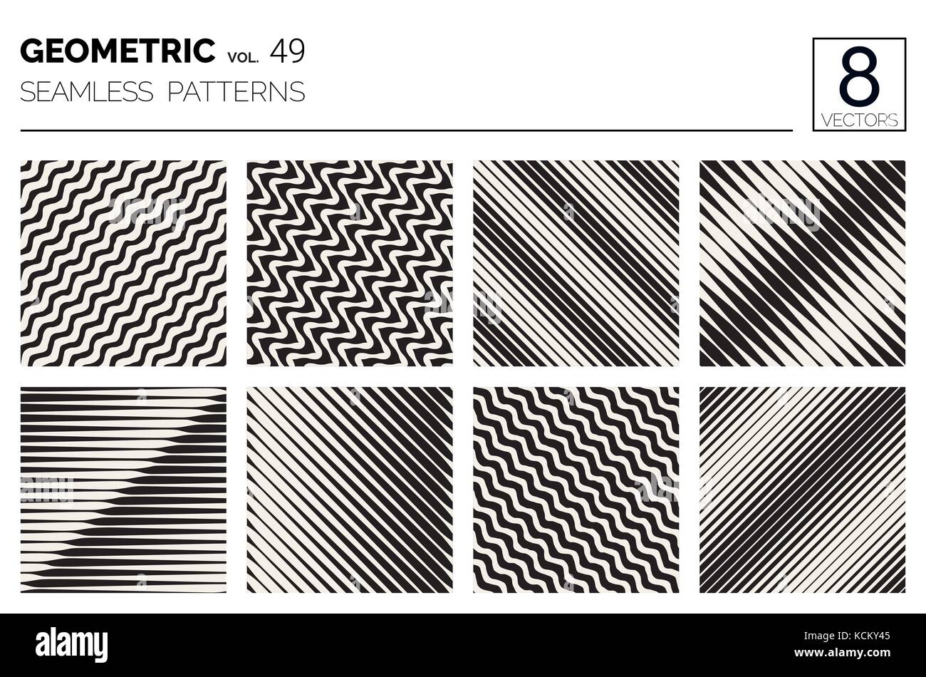 Minimal geometric seamless patterns set Stock Vector Image & Art - Alamy